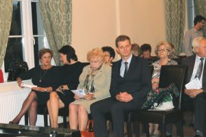 Audiencje, in the first row : Starost of Trzebnica Robert Adach. Photo by Jowita Malogoska.